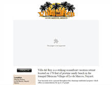 Tablet Screenshot of mexicobeachfrontvillas.com